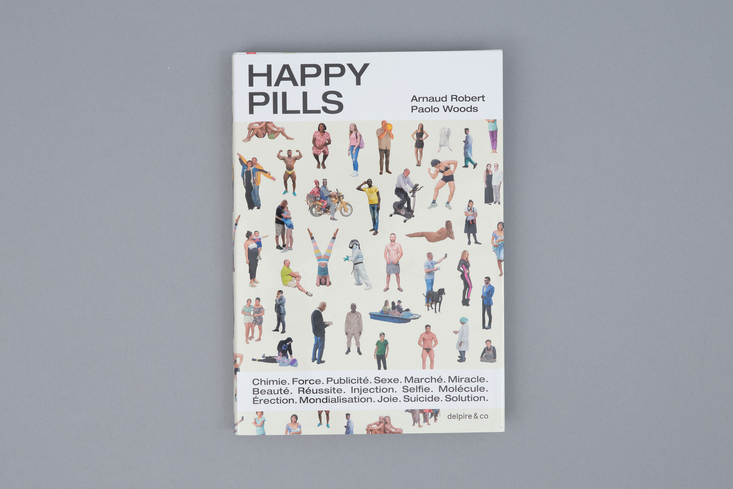 Cover of the Happy Pills book