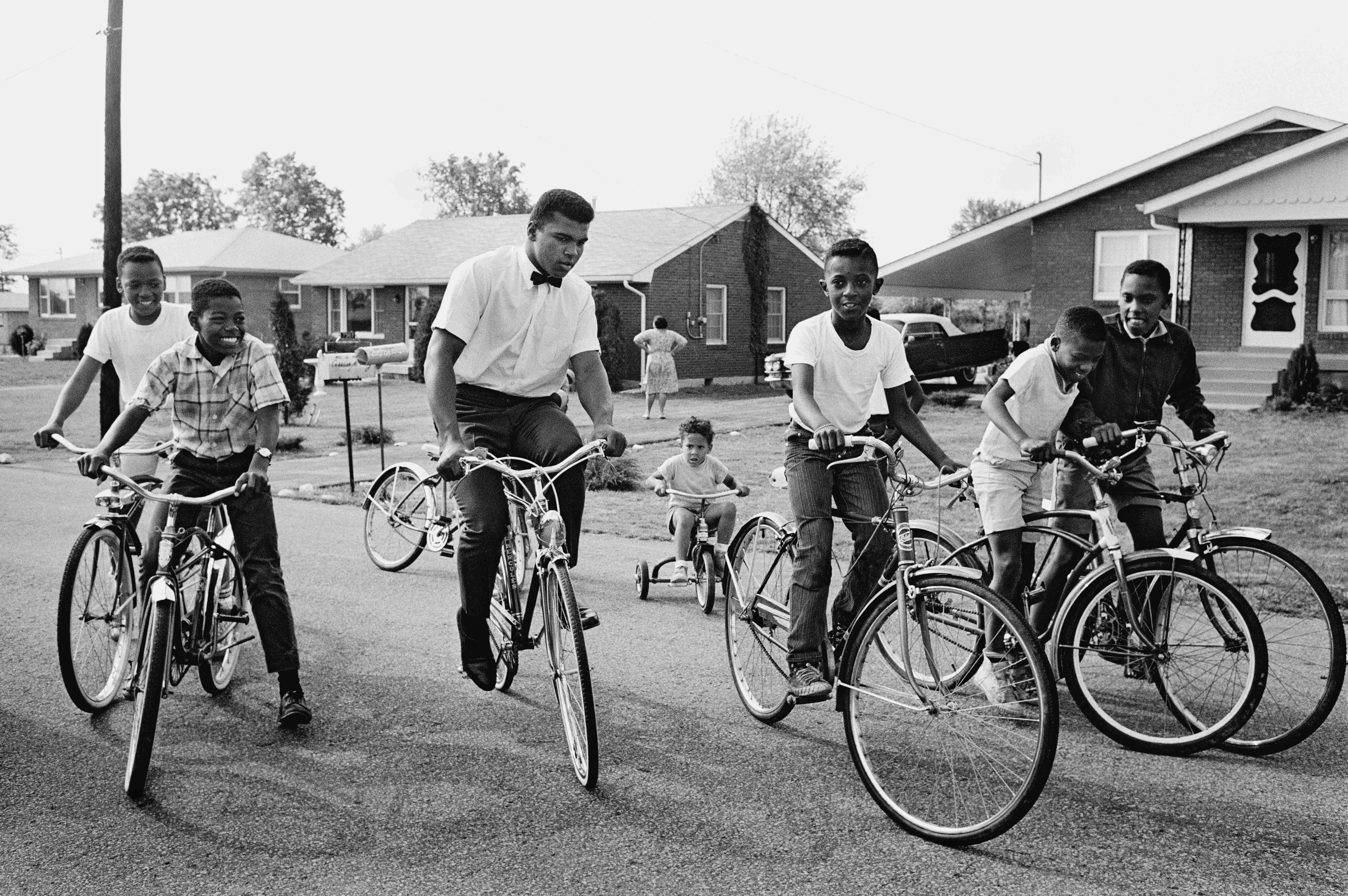 Photo of Cassius Clay by the photographer Steve Schapiro